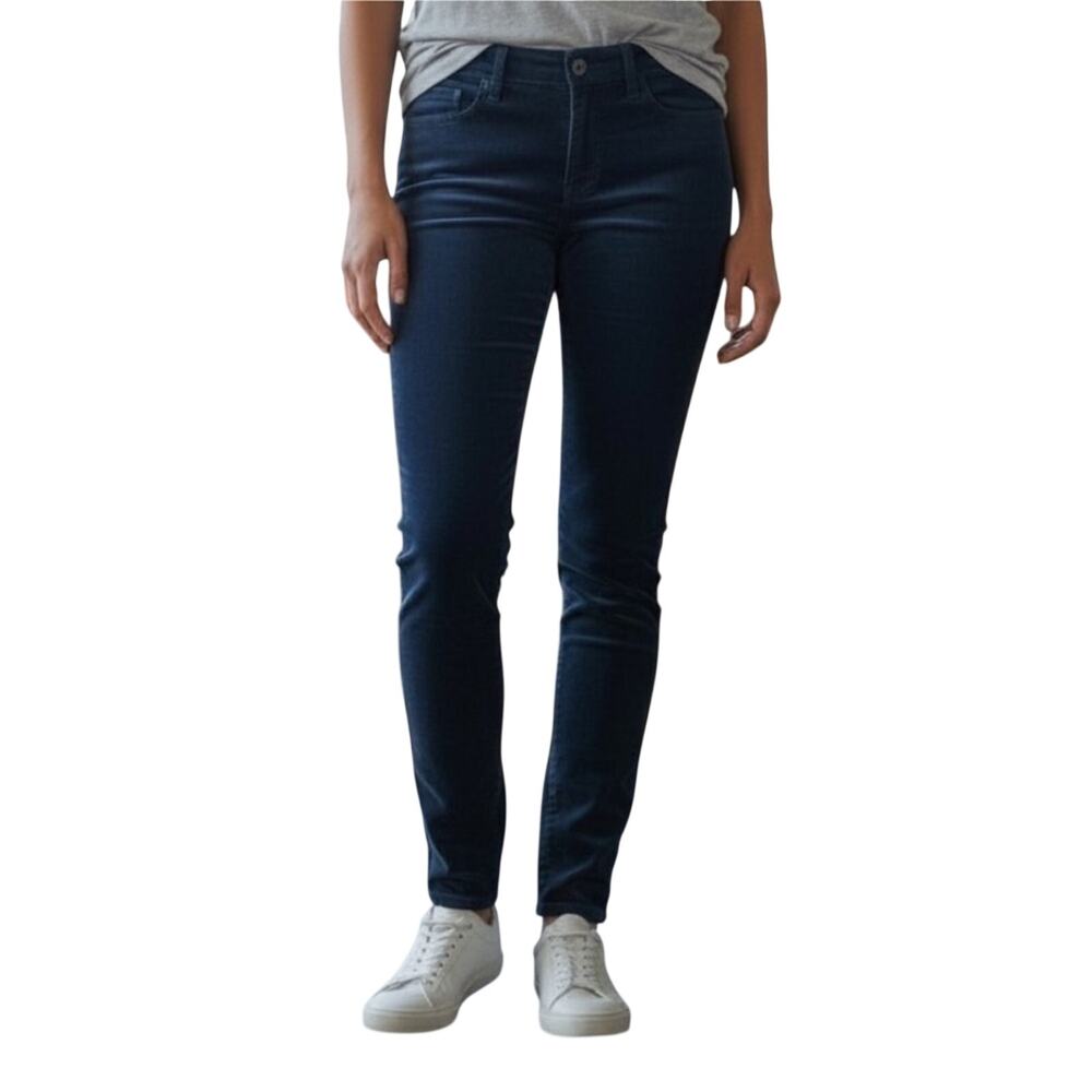 Old Navy The Rockstar Carbon Grey Corduroy Skinny Pants Size 8 Stretch
